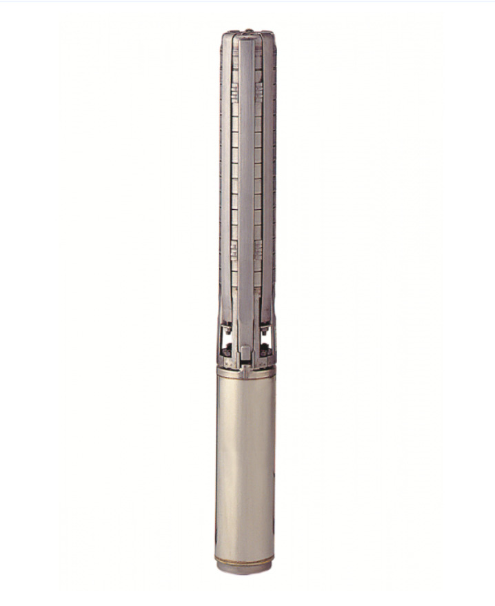 4" WPS 1,5 bronpomp met WPS motor