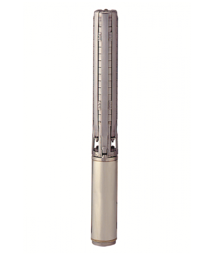 4" WPS 2,5 bronpomp met WPS motor