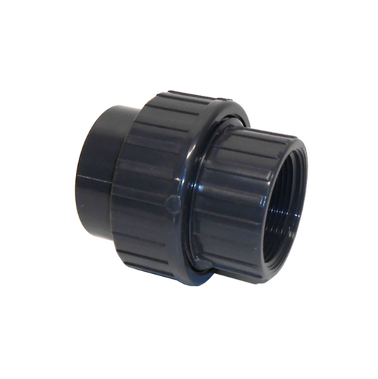 VDL PVC 3-delige koppeling met lijmverbinding en binnendraad - PN16