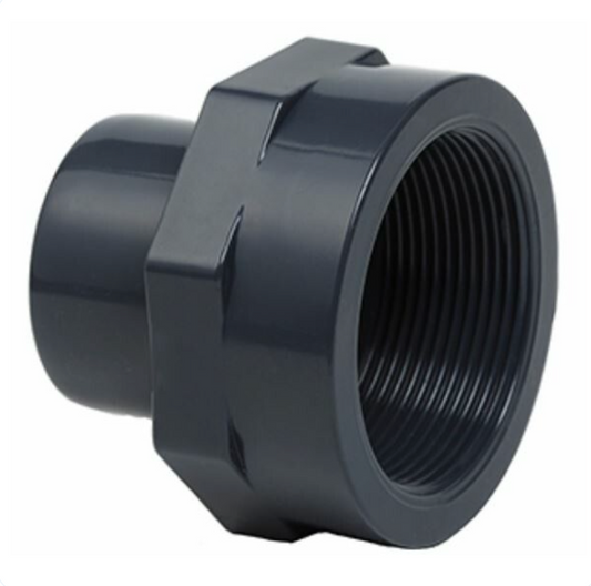PVC verloopsok met binnendraad